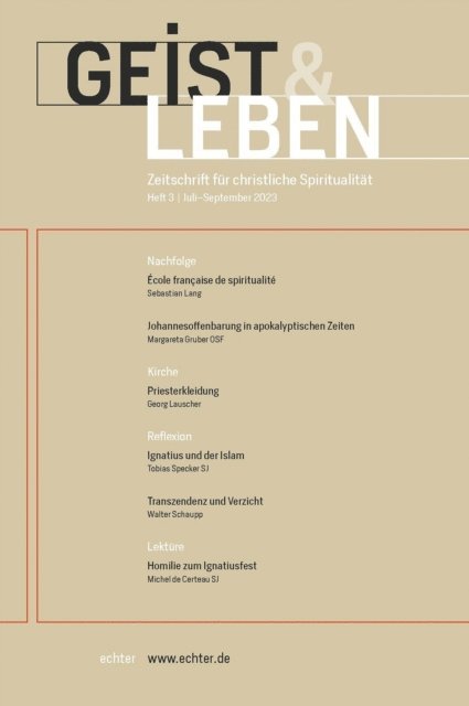 Verlag Echter, Christoph Benke - Geist & Leben 3/2023, E-bok