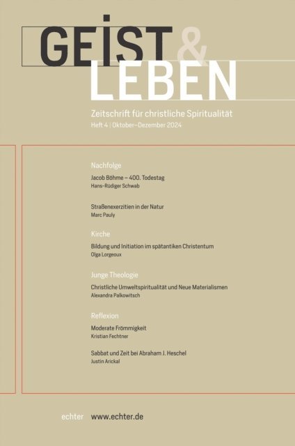 Verlag Echter, Christoph Benke - Geist & Leben 4/2024, E-bok