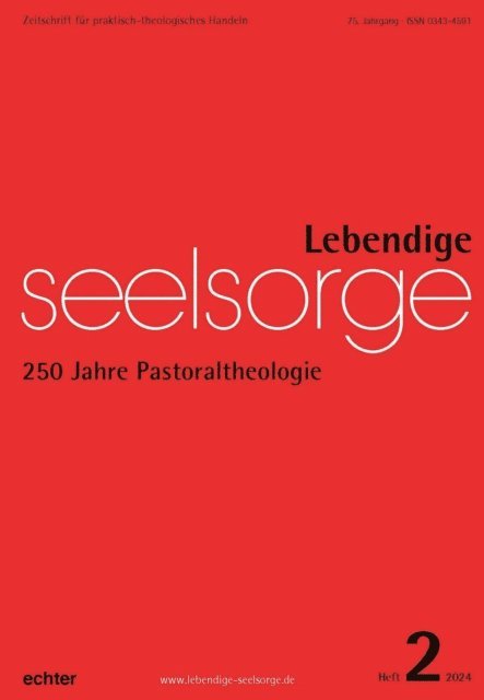 Verlag Echter, Bernhard Spielberg, Ute Leimgruber - Lebendige Seelsorge 2/2024, E-bok