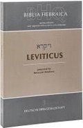 Biblia Hebraica Quinta (BHQ). Gesamtwerk zur Fortsetzung / Biblia Hebraica Quinta (BHQ) - Leviticus