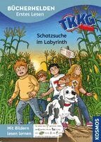 Kirsten Vogel - TKKG Junior, Bücherhelden, Erstes Lesen, Schatzsuche im Labyrinth, Inbunden