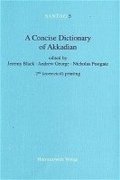 Concise Dictionary of Akkadian