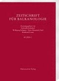Zeitschrift für Balkanologie 60 (2024) 1