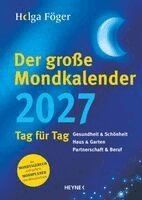 Helga Föger - Der große Mondkalender 2027, Inbunden