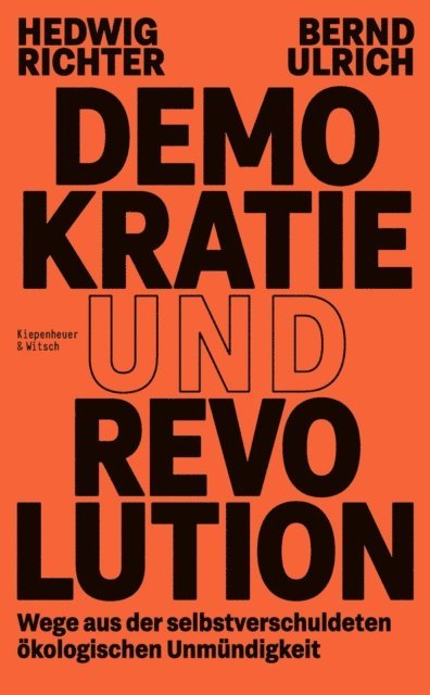 Bernd Ulrich, Hedwig Richter - Demokratie und Revolution, E-bok