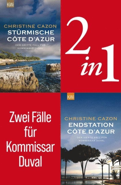 Christine Cazon - Zwei Fälle für Kommissar Duval (2in1-Bundle), E-bok