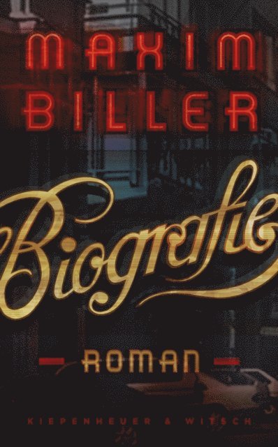 Maxim Biller - Biografie, E-bok