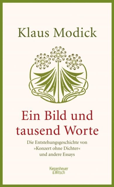 Klaus Modick - Ein Bild und tausend Worte, E-bok