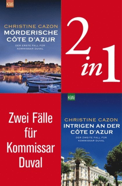 Christine Cazon - Zwei Fälle für Kommissar Duval (2in1-Bundle), E-bok