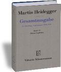 Martin Heidegger, Platon: Sophistes: (Wintersemester 1924/25)