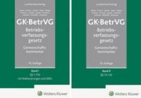 Günther Wiese, Peter Kreutz, Hartmut Oetker, Thomas Raab, Christoph Weber, Martin Franzen, Martin Gutzeit, Matthias Jacobs - GK-BetrVG Betriebsverfassungsgesetz, Inbunden