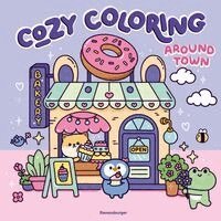 Cozy Coloring - Around Town, Häftad