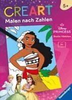 CreArt Malen nach Zahlen ab 5 Disney Prinzessinnen - Starke Mädchen, Häftad