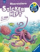 Wieso? Weshalb? Warum? Stickerheft - Meerestiere, Häftad
