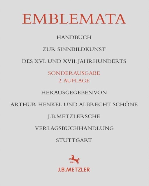 Albrecht Schone, Arthur Henkel - Emblemata, E-bok