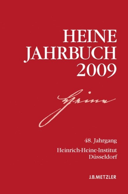 Sabine Brenner-Wilczek, Joseph A. Kruse - Heine-Jahrbuch 2009, E-bok