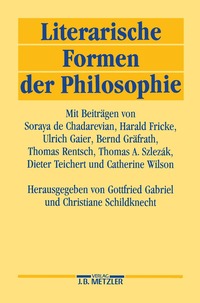 Literarische Formen der Philosophie