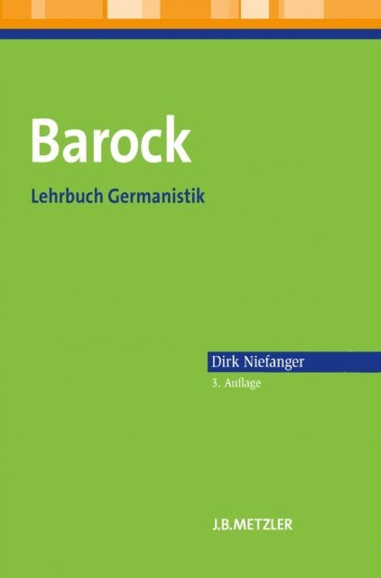 Dirk Niefanger - Barock, E-bok