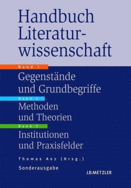 Thomas Anz - Handbuch Literaturwissenschaft, E-bok