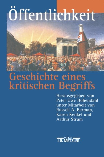 Peter Uwe Hohendahl - Öffentlichkeit - Geschichte eines kritischen Begriffs, E-bok