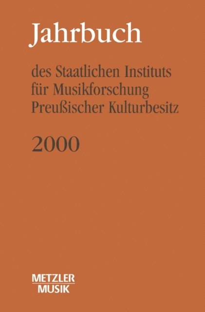 Gunter Wagner - Jahrbuch des Staatlichen Instituts für Musikforschung (SIM) Preußischer Kulturbesitz, E-bok