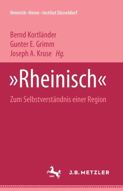Gunter E. Grimm, Bernd Kortlander - "Rheinisch", E-bok