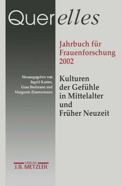 Margarete Zimmermann, Gesa Stedman, Ingrid Kasten - Querelles Jahrbuch für Frauenforschung 2002, E-bok