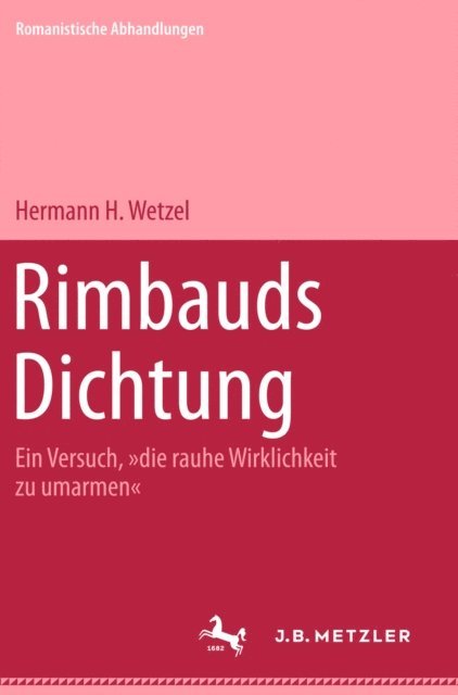 Hermann H. Wetzel - Rimbauds Dichtung, E-bok