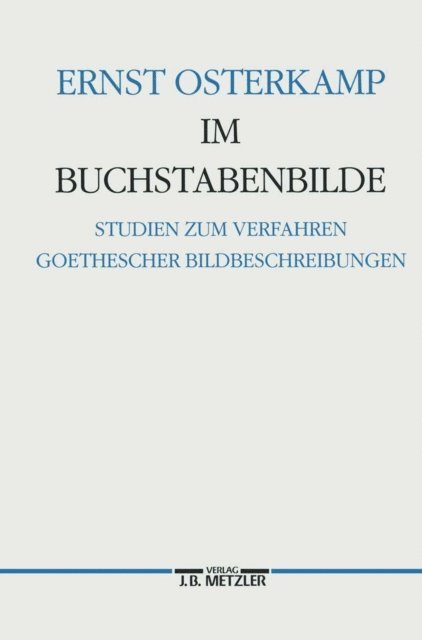 Ernst Osterkamp - Im Buchstabenbilde, E-bok
