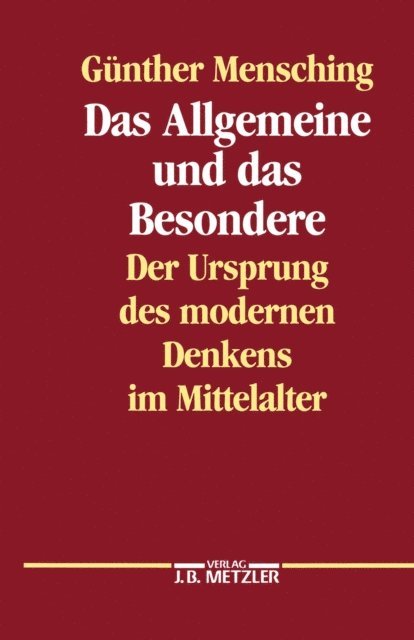 Gunther Mensching - Das Allgemeine und das Besondere, E-bok