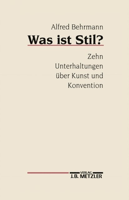 Alfred Behrmann - Was ist Stil?, E-bok