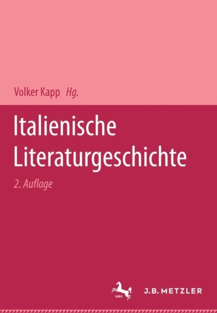 Volker Kapp - Italienische Literaturgeschichte, E-bok