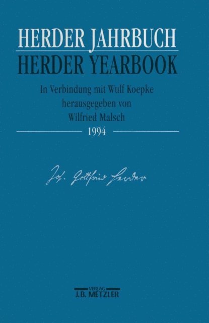 Wilfried Malsch - Herder Jahrbuch / Herder Yearbook 1994, E-bok