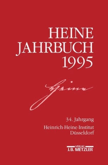 Joseph A. Kruse - Heine-Jahrbuch 1995, E-bok