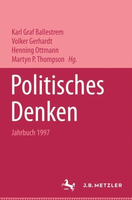 Martyn P. Thompson, Henning Ottmann, Volker Gerhardt, Karl Graf Ballestrem - Politisches Denken. Jahrbuch 1997, E-bok