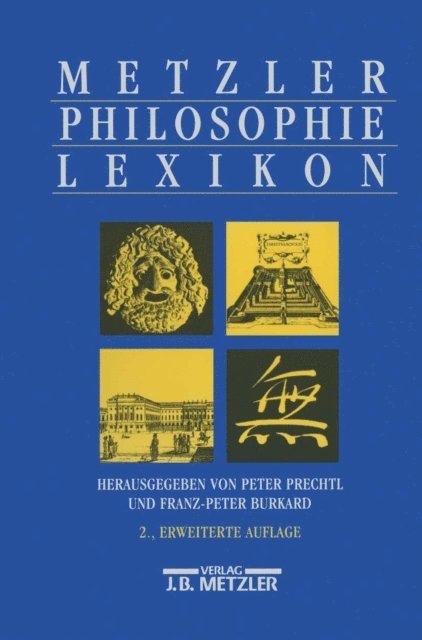 Franz-Peter Burkard, Peter Prechtl - Metzler Philosophie Lexikon, E-bok