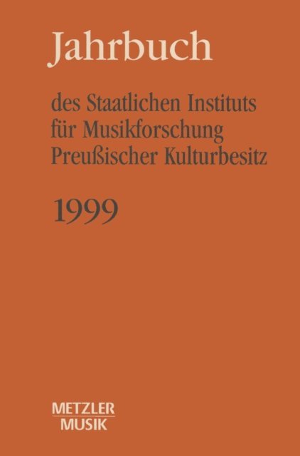 Gunter Wagner - Jahrbuch des Staatlichen Instituts für Musikforschung (SIM) Preußischer Kulturbesitz, E-bok