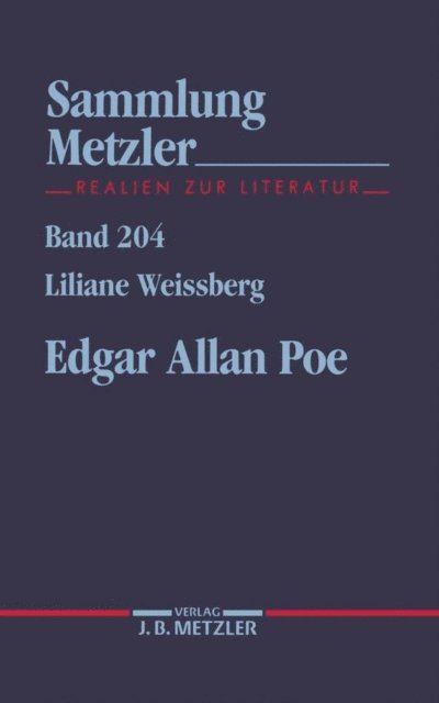 Liliane Weissberg - Edgar Allan Poe, E-bok