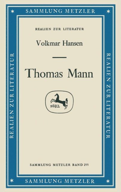 Volkmar Hansen - Thomas Mann, E-bok