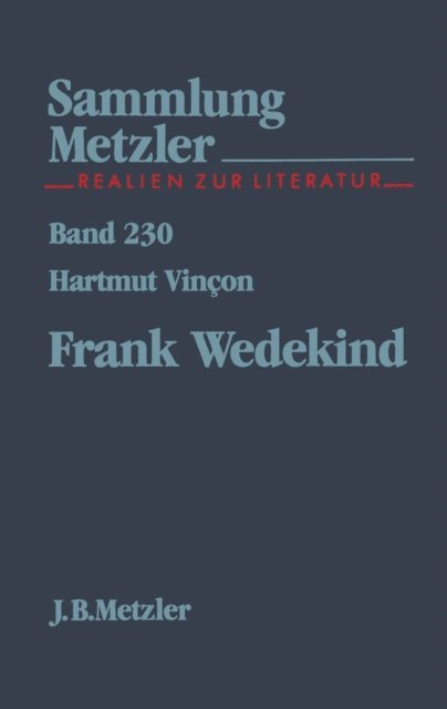Hartmut Vincon - Frank Wedekind, E-bok