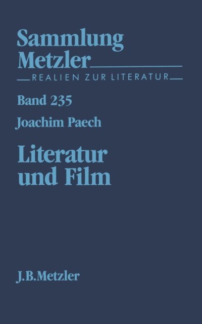 Joachim Paech - Literatur und Film, E-bok