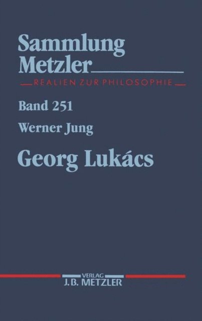 Werner Jung - Georg Lukács, E-bok