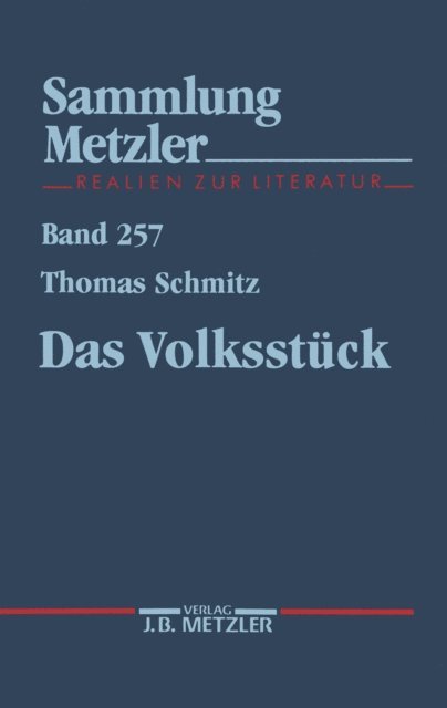Thomas Schmitz - Das Volksstück, E-bok