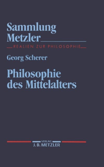 Georg Scherer - Philosophie des Mittelalters, E-bok