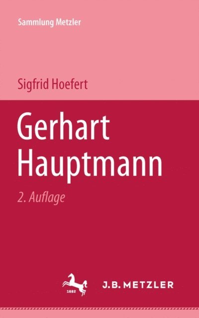 Sigfrid Hoefert - Gerhart Hauptmann, E-bok