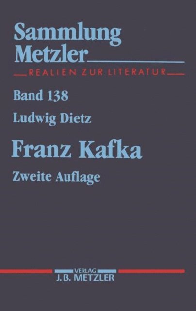 Ludwig Dietz - Franz Kafka, E-bok