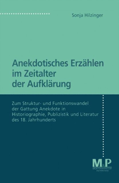 Sonja Hilzinger - Anekdotisches Erzählen im Zeitalter der Aufklärung, E-bok