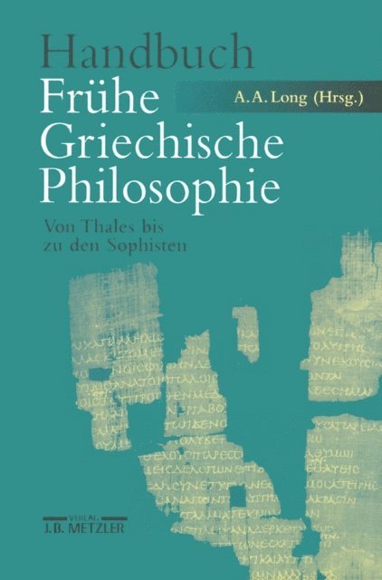Anthony A. Long - Handbuch Frühe Griechische Philosophie, E-bok