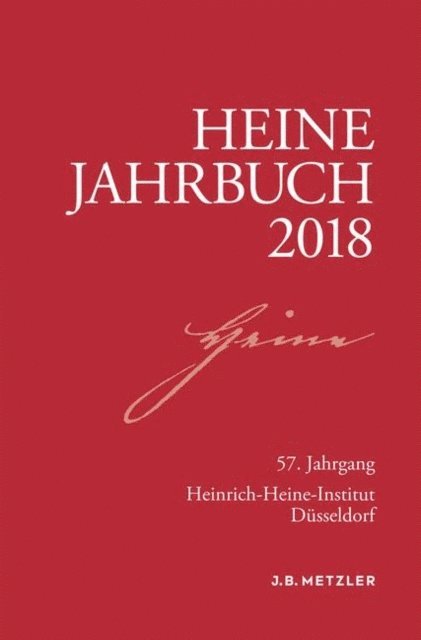Sabine Brenner-Wilczek - Heine-Jahrbuch 2018, E-bok