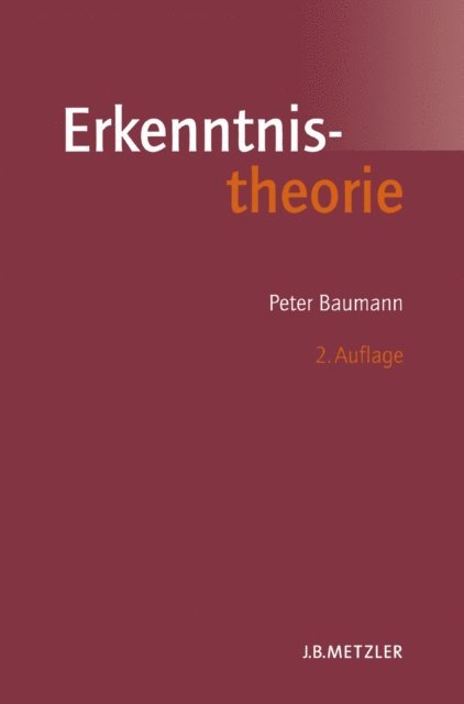 Peter Baumann - Erkenntnistheorie, E-bok